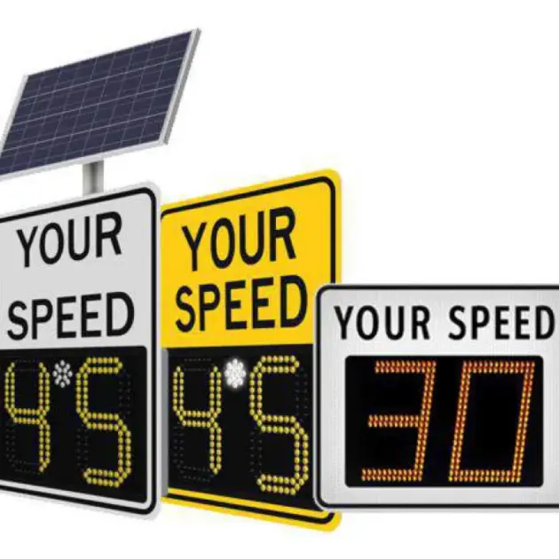 Radar Speed Sign Solar Powered