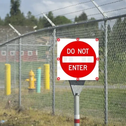 Do Not Enter LED Road Sign