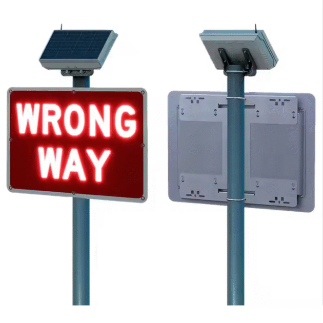 Wrong Way Letter Lit