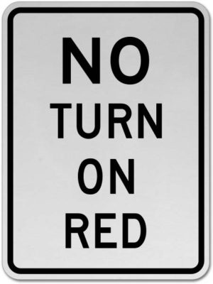 No Turn On Red